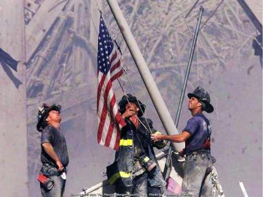 raising the flag 911